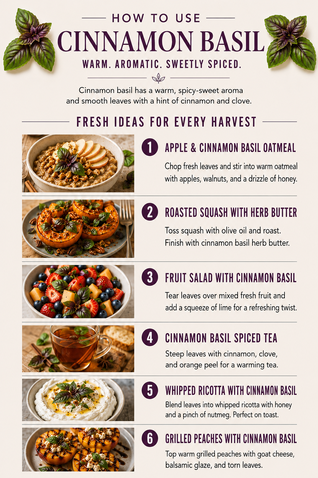 Cinnamon Basil